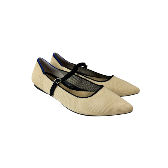 Rothy's Shoes - Women’s Rothy’s The Point Mary Jane II in Sandstone